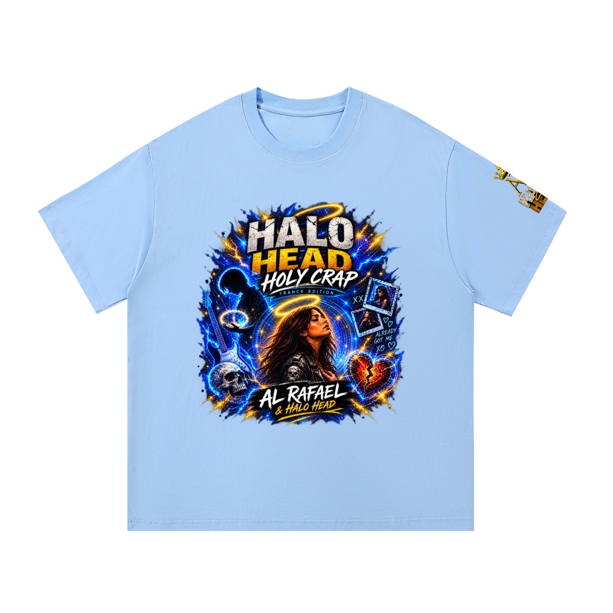 Halo Head: Holy Crap: Essential Cotton T-Shirt