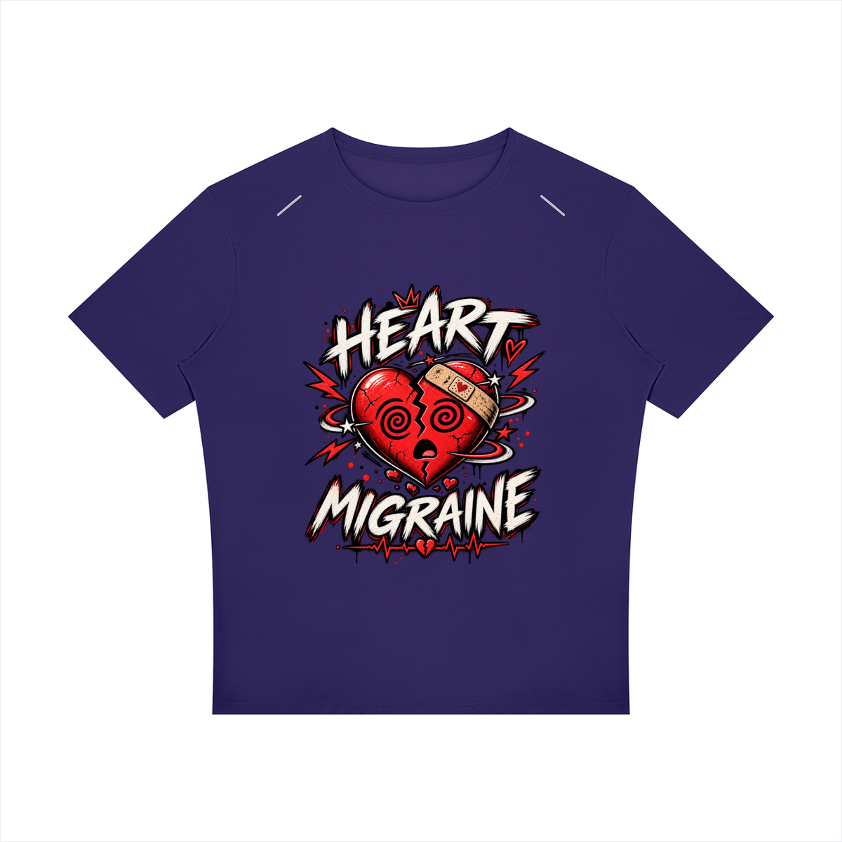 Men's Raglan Reflective T-Shirt
