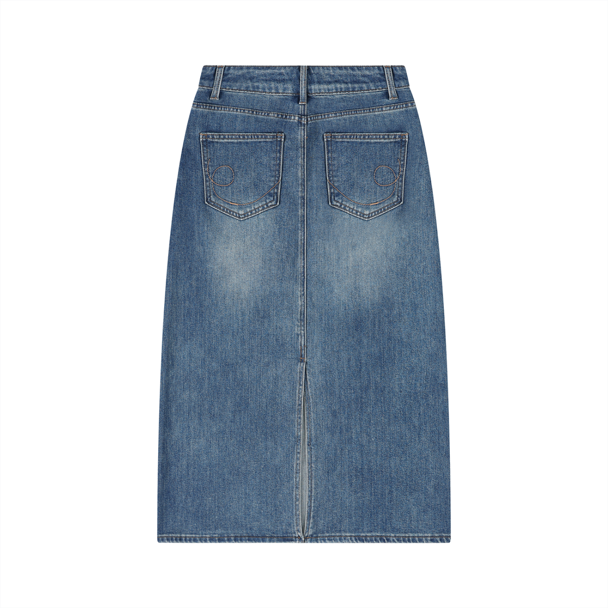 Women’s Vintage Wash Denim Skirt