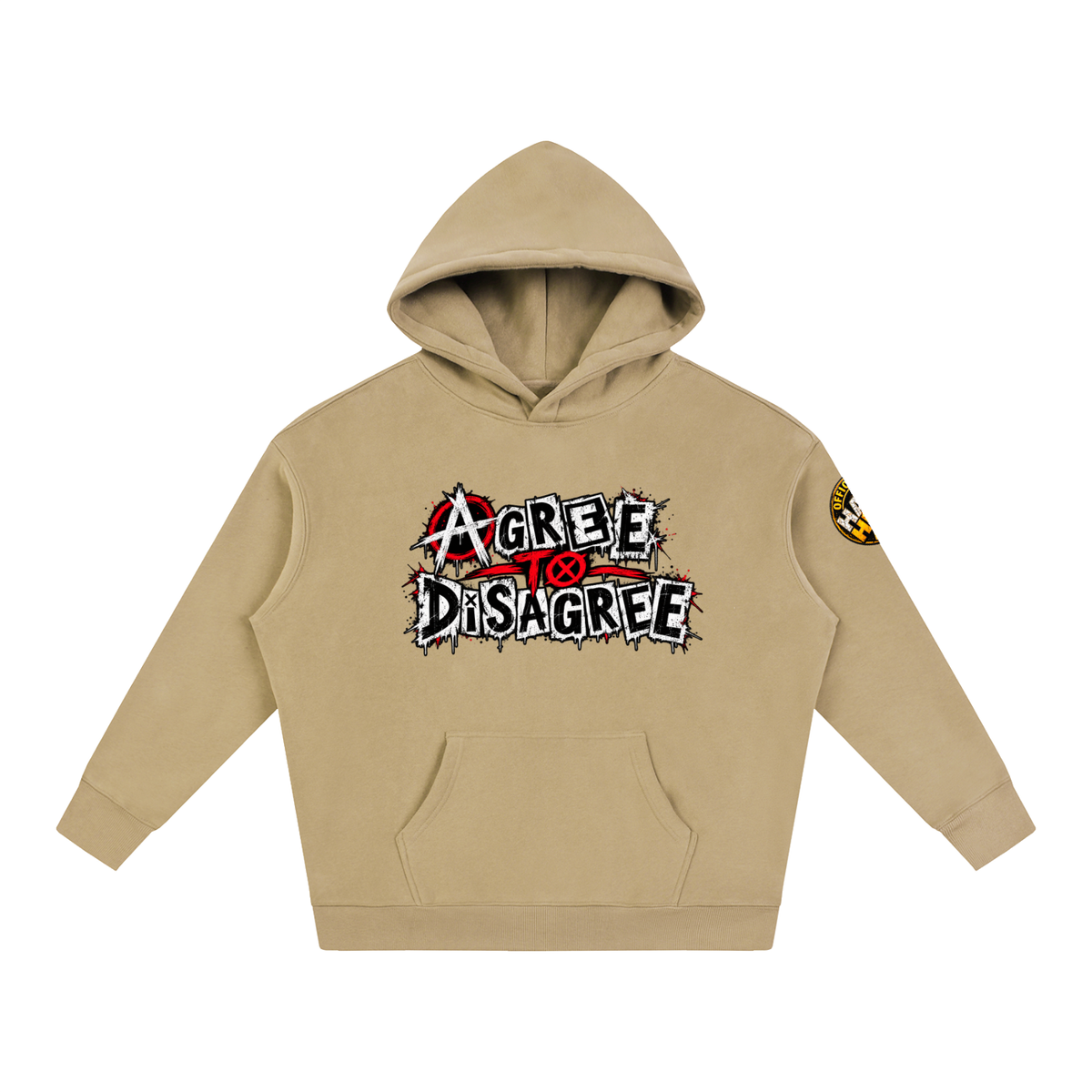 Halo Head Oversize Fleeced Hoodie