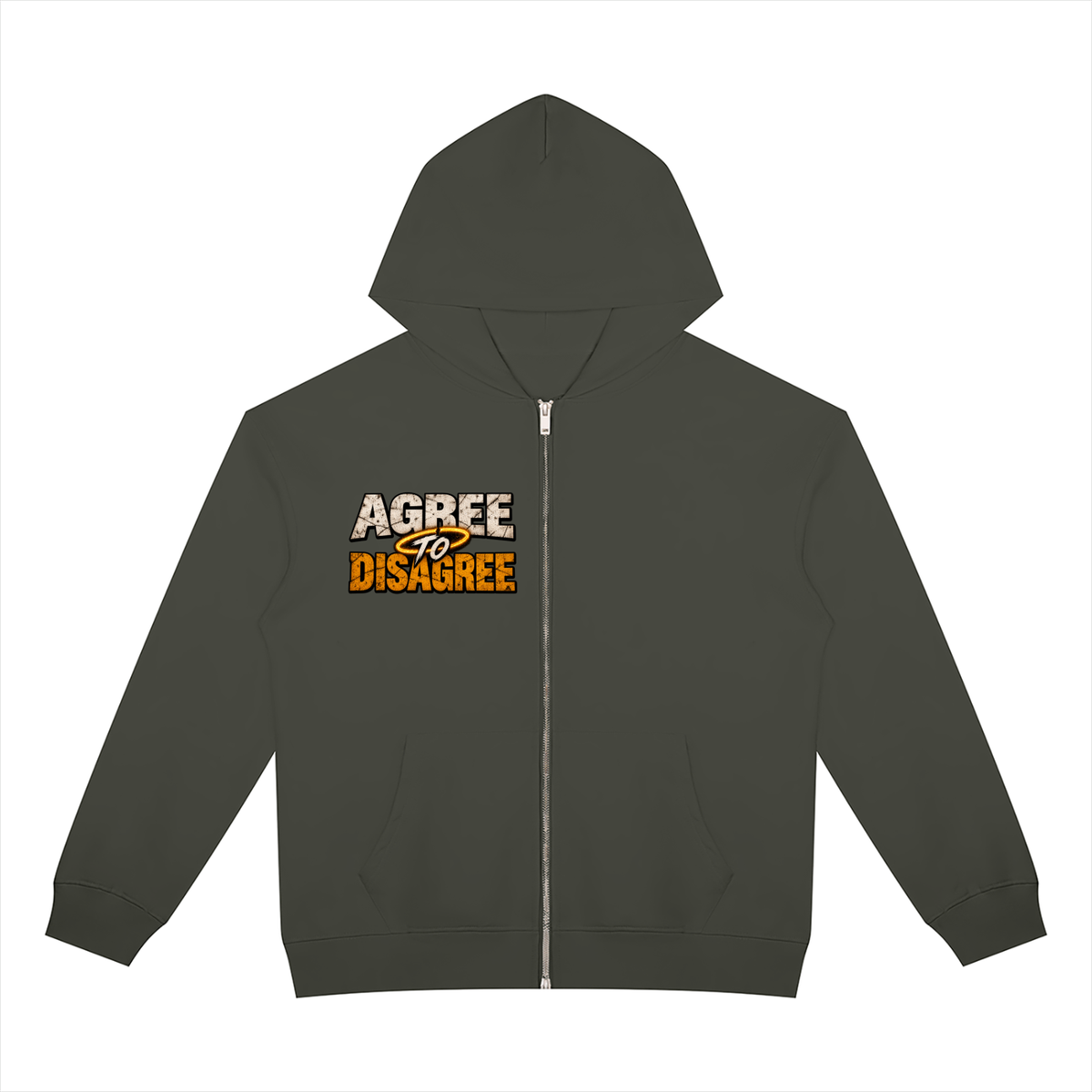 Halo Head Unisex Heavyweight Full Zip Hoodie
