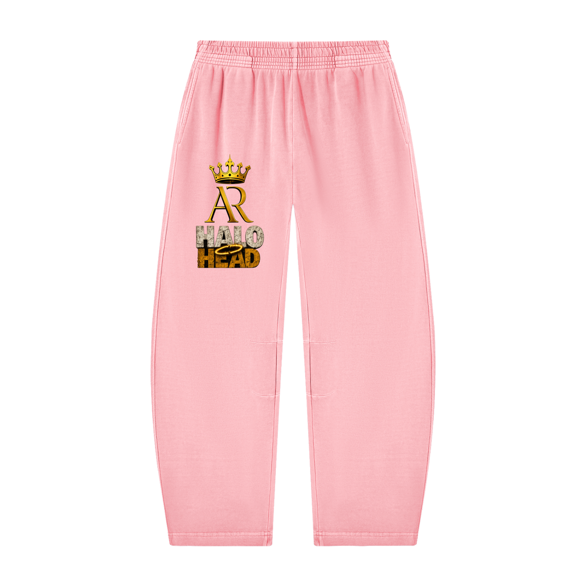Unisex Vintage Washed Barrel Leg Sweatpants