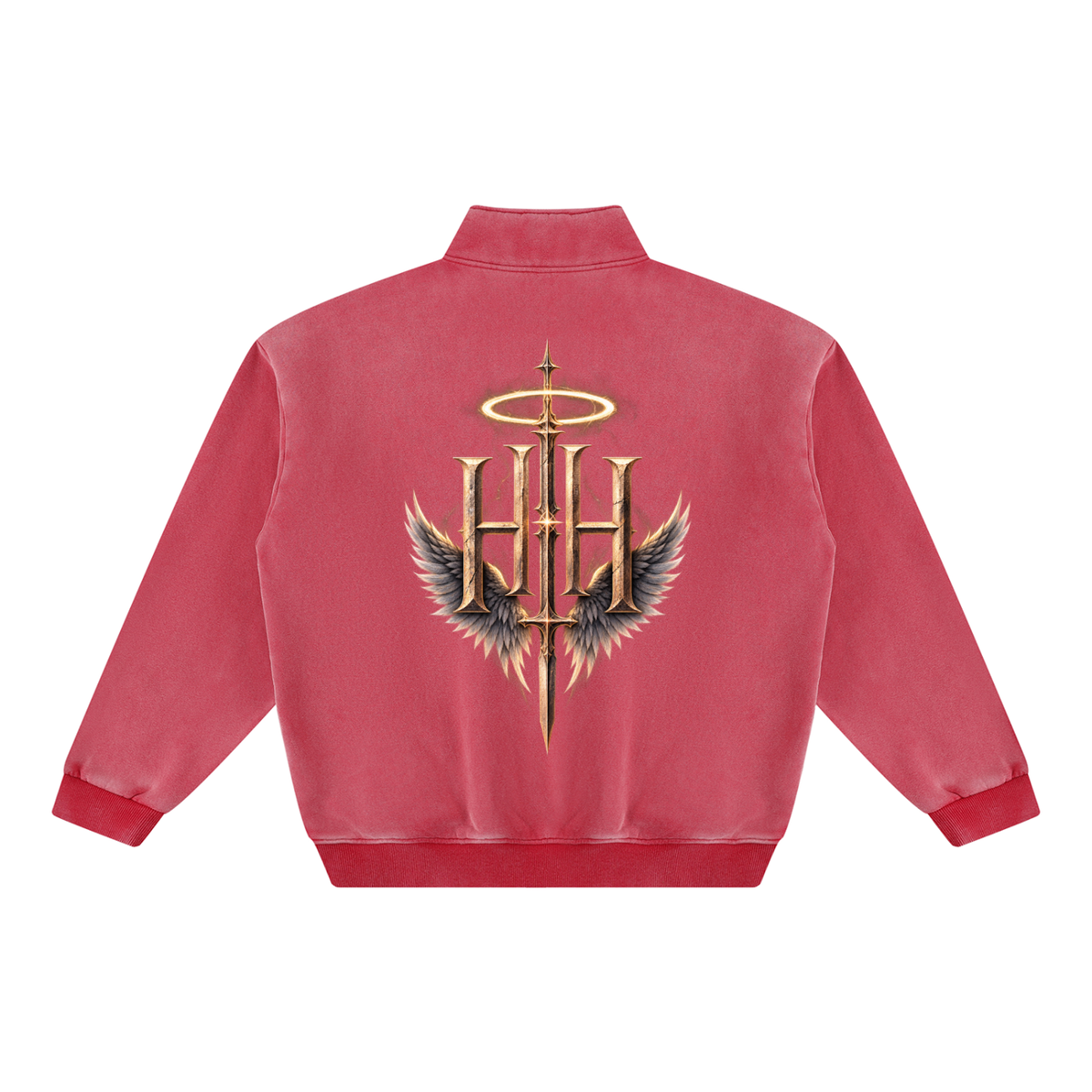 Unisex Vintage Wash Fleece Sweatshirt
