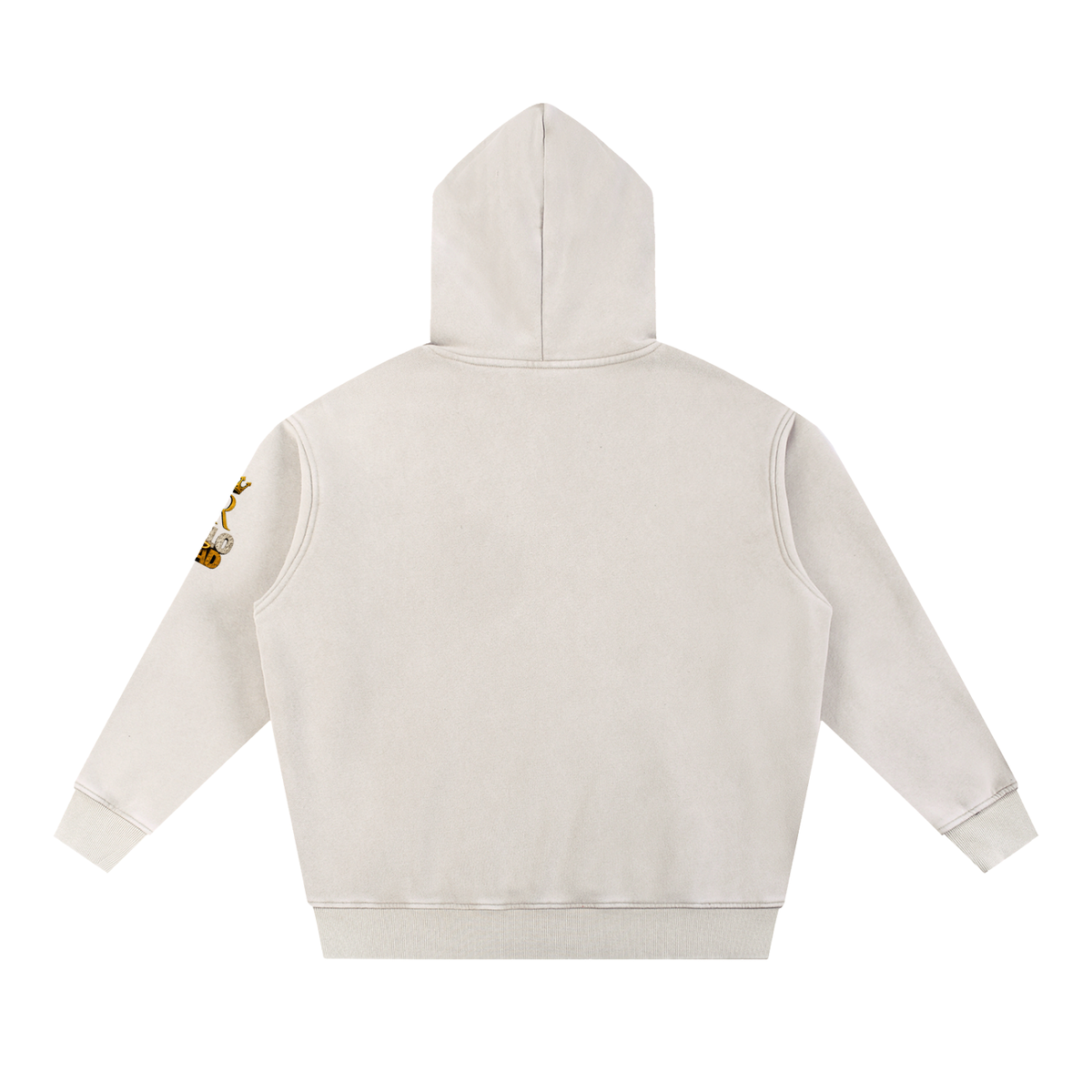 Snow Wash Fleece Oversize Hoodie