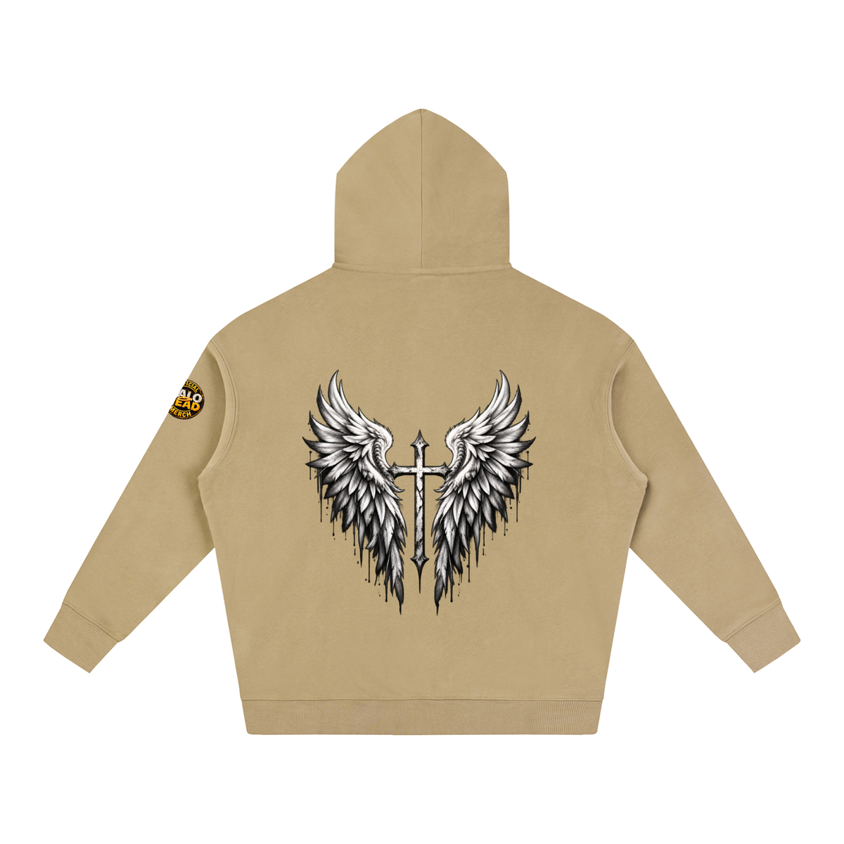 Halo Head Oversize Fleeced Hoodie