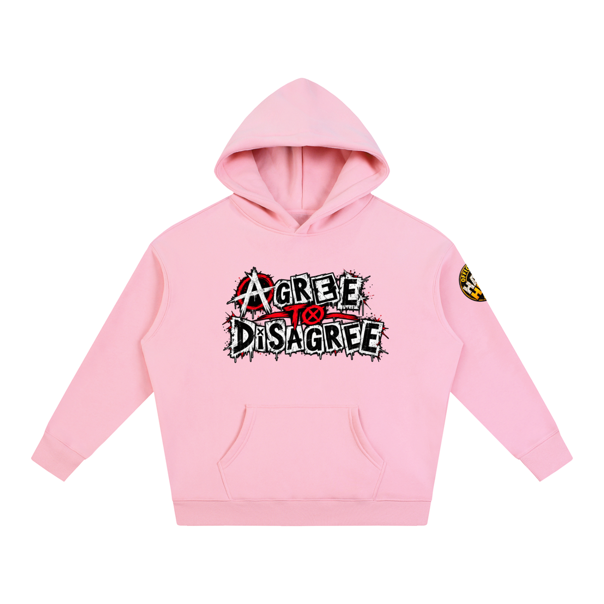 Halo Head Oversize Fleeced Hoodie