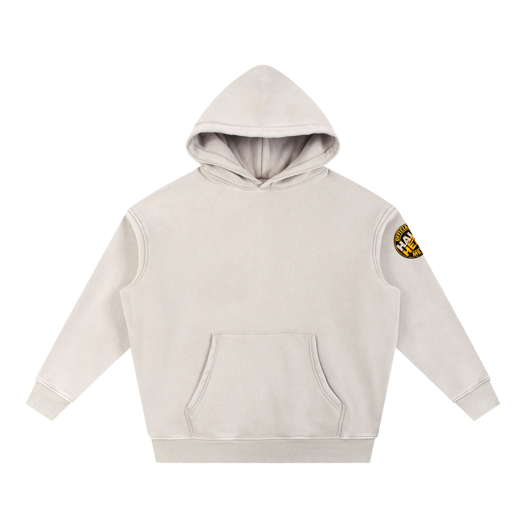 Cute Chick Snow Wash Fleece Oversize Hoodie (Unisex)