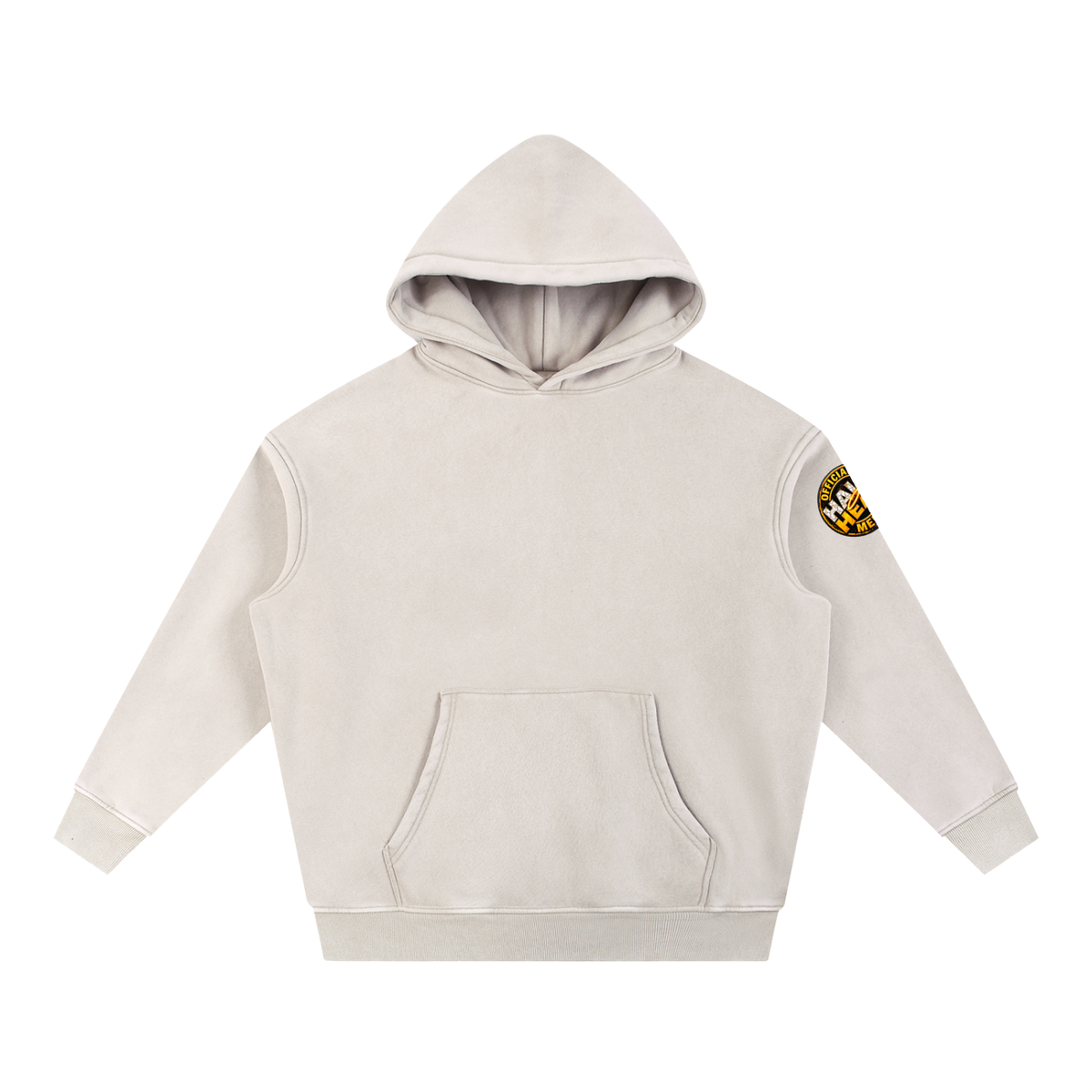 Cute Chick Snow Wash Fleece Oversize Hoodie (Unisex)