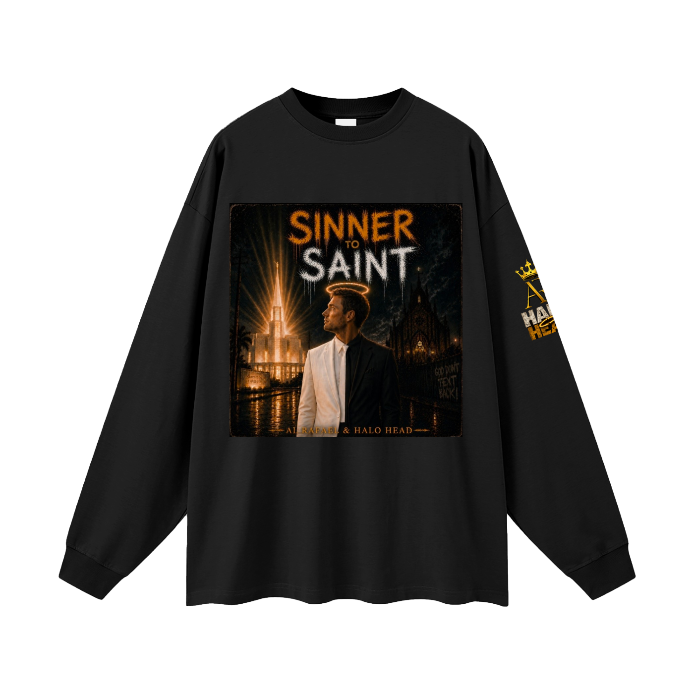 SINNER TO SAINT Long Sleeve Cotton Tee (Copy)