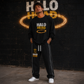 ‎AR HALO HEAD Men's Piping Straight Leg Sweatpants