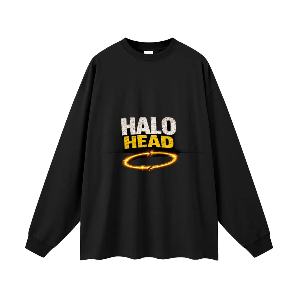 HALO HEAD: HALO, Long Sleeve Cotton Tee (Copy)