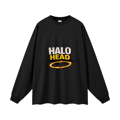 HALO HEAD: HALO, Long Sleeve Cotton Tee (Copy)